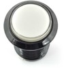 Oem Arcade Push Button 3.3cm - baltas su pašvietimu