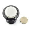 Oem Arcade Push Button 3.3cm - baltas su pašvietimu