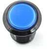 Oem Arcade Push Button 3.3cm - mėlynas su pašvietimu