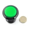 Oem Arcade Push Button 3.3cm - žalias su pašvietimu