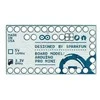 Arduino Pro Mini 328 modulis, 3.3 V / 8 MHz, SparkFun DEV-11114