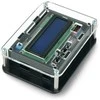 Oem Arduino Uno dėklas su LCD klaviatūros skydu v1.1 - juodas ir skaidrus