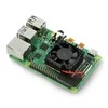 Argon Mini ventiliatorius, skirtas Raspberry Pi 4B su jungikliu ir radiatoriumi