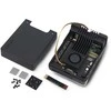 Argon40 Argon NEO 5 M.2 NVMe PCIe dėklas, skirtas Raspberry Pi 5 - su ventiliatoriumi ir radiatoriumi - aliuminis - juodas
