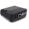 Argon40 Argon ONE V3 M.2 NVMe PCIe korpusas skirtas Raspberry Pi 5 - su ventiliatoriumi ir radiatoriumi - aliuminis - juodas