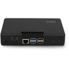 Argon40 Argon ONE V5 dėklas Raspberry Pi 5 - su ventiliatoriumi ir radiatoriumi - aliuminis - juodas
