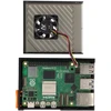 Argon40 Argon Poly+ 5 – ABS korpusas su 30 mm PWM ventiliatoriumi, skirtas Raspberry Pi 5 – juodas