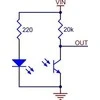Atspindžio jutiklis QTR-L-1A, analogas (x2), Pololu 2454
