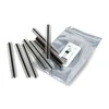 Auksinių kaiščių 2x40 kampinė jungtis su 2.54mm rastru - juoda - 10 vnt - justPi