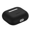 Baseus itin plonas silikagelio dėklas, skirtas Apple AirPods 3 – juodas