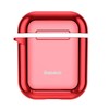 Baseus Shining kablys dėklas Apple AirPods - Raudonas