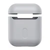 Baseus Super Thin Silica Gelinis Dėklas AirPods 1/2 - Pilkas