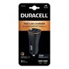 Automobilinis įkroviklis 2xUSB 27W Duracell (juodas)
