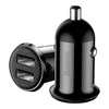 Automobilinis įkroviklis Baseus Grain Pro 2x USB 4.8A - Juodas