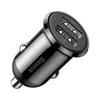 Automobilinis įkroviklis Baseus Grain Pro 2x USB 4.8A - Juodas