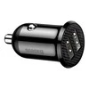 Automobilinis įkroviklis Baseus Grain Pro 2x USB 4.8A - Juodas