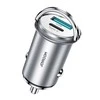 Automobilinis įkroviklis Joyroom C-A45, 1 x USB QC3.0, 1 x USB-C PD 20 W (sugadintas)