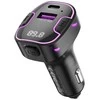 Automobilinis įkroviklis XO BCC12 Bluetooth MP3+5V3.1A (juodas)
