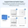 Avatto Išmani relė Wi-Fi 6, 230Vac 8A, 30Vdc 5A, MINI, su sausu kontaktu, TUYA / Smart Life
