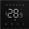 Avatto Išmanus, sieninis termostatas grindų termo pavaroms 3A, 230V, Wi-Fi, juodas, TUYA / Smart Life