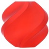 Bambu Lab PLA Translucent plastikas 1.75mm 1kg – pridedama daugkartinio naudojimo ritė – Raudona