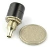 Oem Banana lizdas - juodas - 4mm - 5 vnt