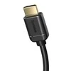Baseus 2x HDMI 2.0 4K 60Hz kabelis 3D HDR 18Gbps 3m - Juodas