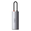 Baseus adapteris 5in1 USB-C šakotuvas 3x USB 3.0 + HDMI + USB-C PD