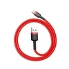 Baseus Cafule kabelis USB-C 2A 2m - Raudonas