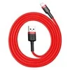 Baseus Cafule kabelis USB - Lightning 2A 3m - Raudonas
