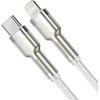 Baseus Cafule USB-C į Lightning kabelis PD 20W 1m - Baltas