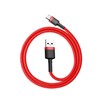 Baseus Cafule USB-C kabelis 2A 3m - Raudonas