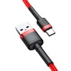 Baseus Cafule USB-C kabelis 2A 3m - Raudonas