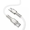 Baseus Cafule USB-C - USB-C laidas 100W 1m - Baltas