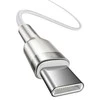 Baseus Cafule USB-C - USB-C laidas 100W 1m - Baltas