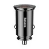 Baseus Circular automobilinis įkroviklis PD QC4.0 + 5A 30W - Juodas