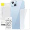 Baseus Crystal serijos dėklas, skirtas iPhone 14 Plus + grūdintas stiklas
