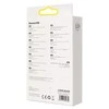 Baseus Crystal Shine laidas USB - Lightning 2.4A 1.2m - Juodas