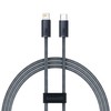 Baseus Dynamic Series USB-C - Lightning kabelis 20W 1m - Pilkas