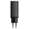 Baseus GaN2 Lite 65W juodas įkroviklis su EU kištuku