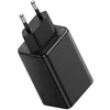 Baseus GAN6 Pro greitas įkroviklis, 2xUSB-C + 2xUSB, 65W (juodas)
