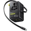 Baseus PicoGo AG11 Universalus kelioninis adapteris 2AC+2U+2C 45W