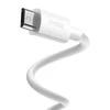 Baseus Simple Wisdom Data kabelių rinkinys USB Micro 2.1a (2vnt) 1.5m - Baltas