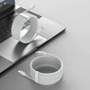 Baseus Simple Wisdom duomenų kabelio komplektas iš USB-C į Lightning PD 20W (2 Vnt), 1.5 m baltos spalvos