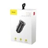 Baseus Square automobilinis įkroviklis PPS QC4.0 / PD3.0 5A 30W - Juodas