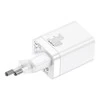 Baseus Super Si Pro įkroviklis USB + USB-C 30W - Baltas