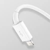 Kabelis Baseus Superior iš USB į microUSB+Lightning+Type-C 3.5A 1.5m baltas CAMLTYS-02