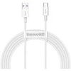 Baseus Superior serijos kabelis USB-C 66W 2m - Baltas
