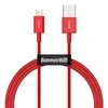 Baseus Superior serijos USB į iPhone laidas, 2.4A, 1m - raudonas