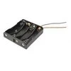 Oem Baterijų krepšelis 4xAAA 1.5V - Plokščias - akumuliatoriaus krepšelis su laidais
